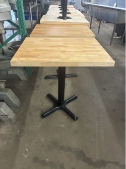 Maple top tables