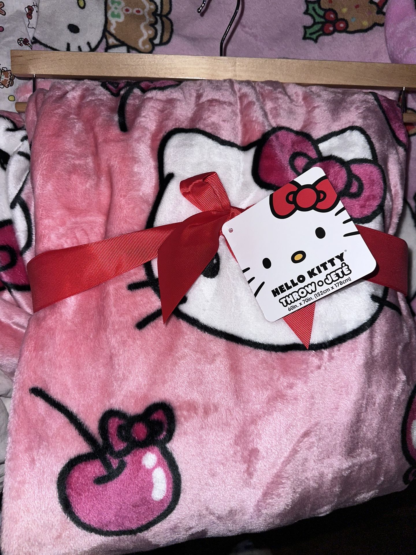 Hello Kitty Cherry Blanket