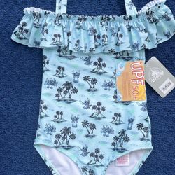 New With Tags, Stitch, Girls, Bathing Suit