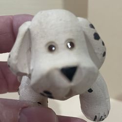 VTG Artesania Rinconada Handmade in Uruguay Dalmatian #215 Baby Figurine Retired