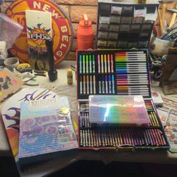 Kids Art Supplies Brand New Full Sets 