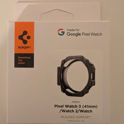Unopened Spigen Rugged Armor case for the Google Pixel Watch 3 (41mm)