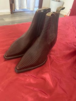 Botines de iguana