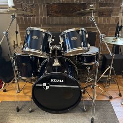 Tama Imperialstar Drum Set Cymbals are Little extra