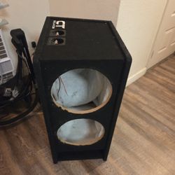 Duel 12 Subwoofer Box
