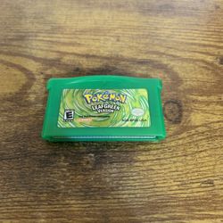Pokemon Leaf Green GBA [Authentic - Save Tested] Gameboy Advance Cartridge Only