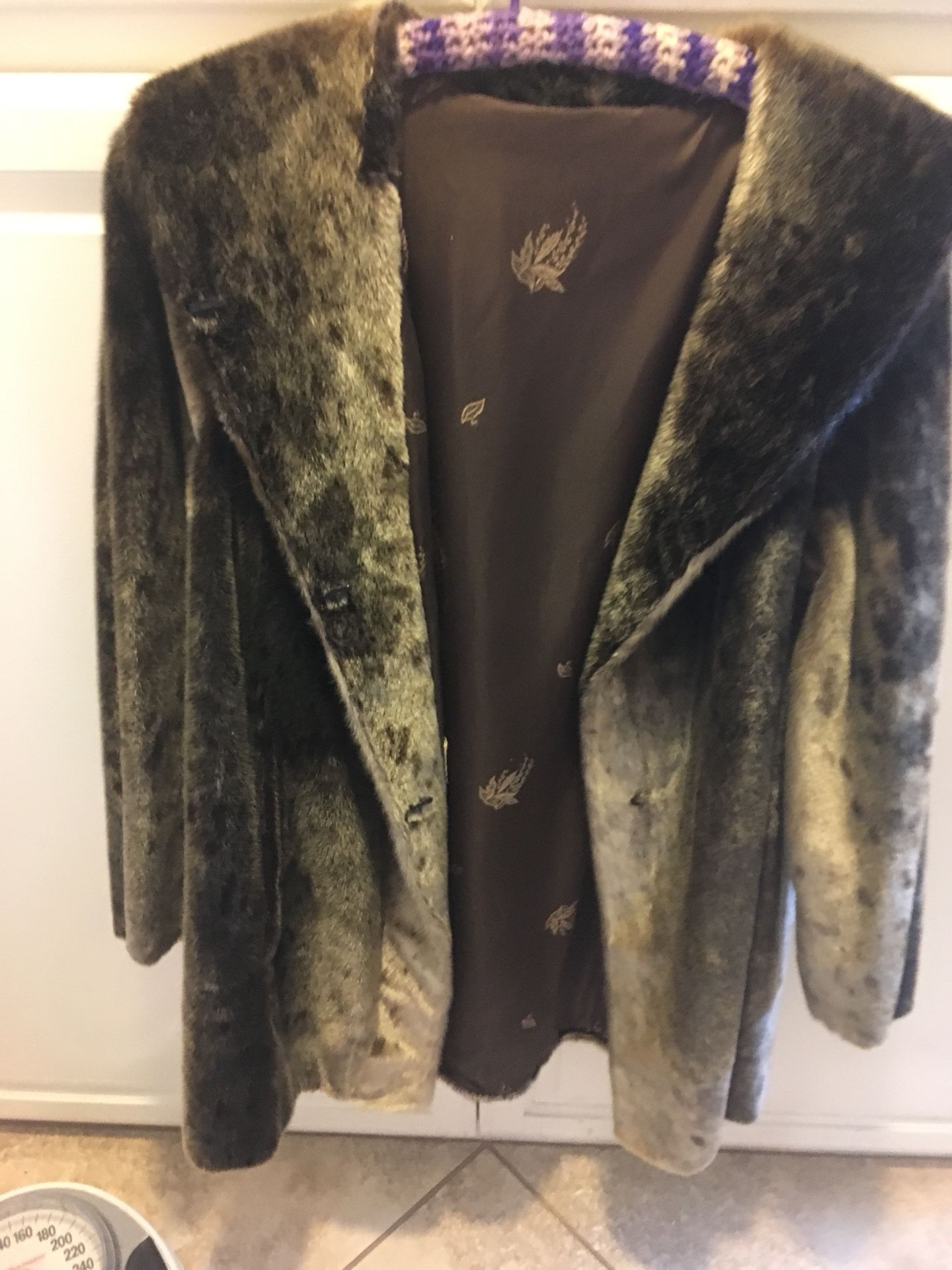 Genuine Seal Fur coat
