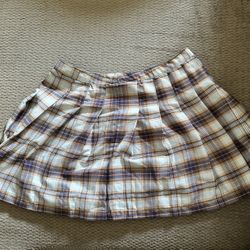 Forever 21 Mini Plaid Skirts 