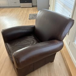 Leather Chair - Pottery Barn