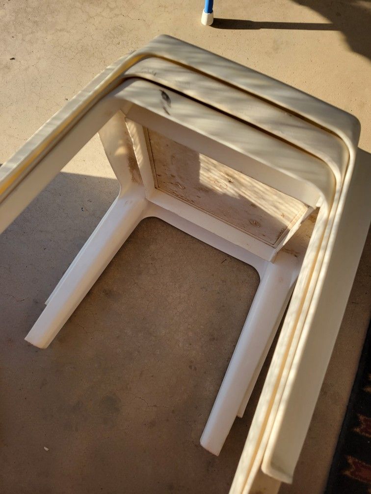 3 Foot Stools Or Plant Stands