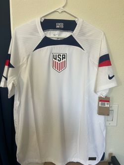 Nike USA USMNT 2022/23 World Cup Authentic ADV Home Soccer Jersey L Large