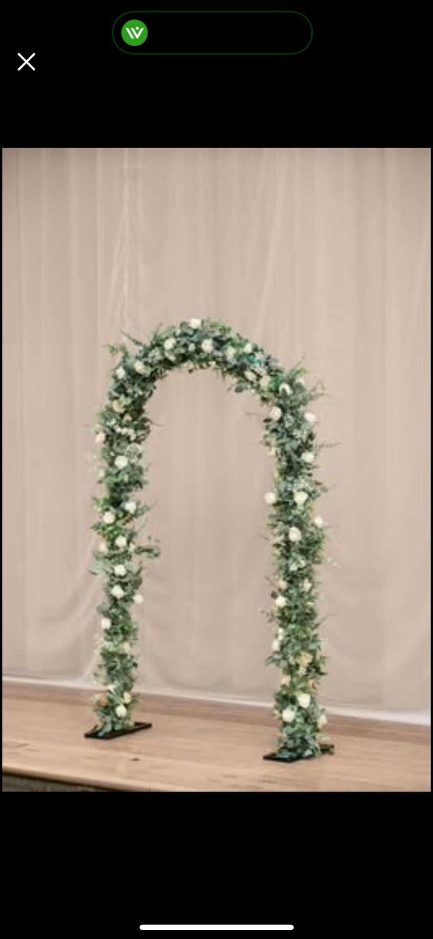 Floral Wedding Arch