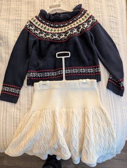 Holiday Girls Skirt Set