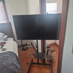 Hisense TV and Stand