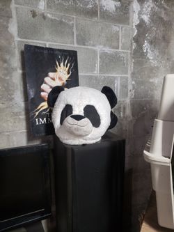 Panda helmet cover