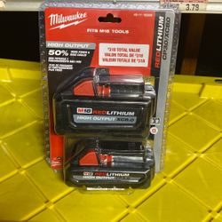 Milwaukee RedLithium Cp3.0/xc8.0 New 