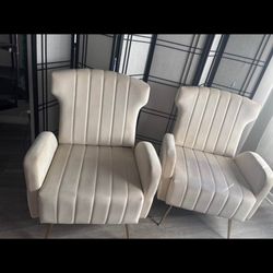 White Living Room Chairs 