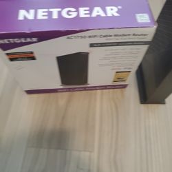 Netgear AC 1750  Wifi Modem Router