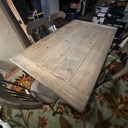 Dining Table With 5 Chairs