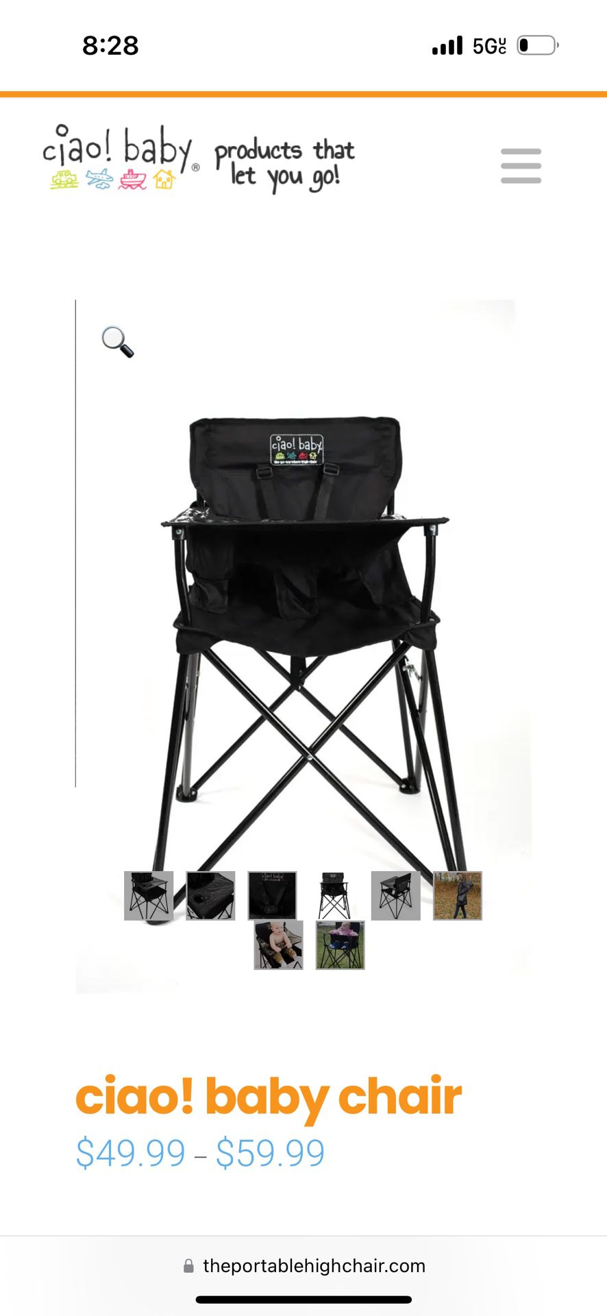 Caio Portable High chair 