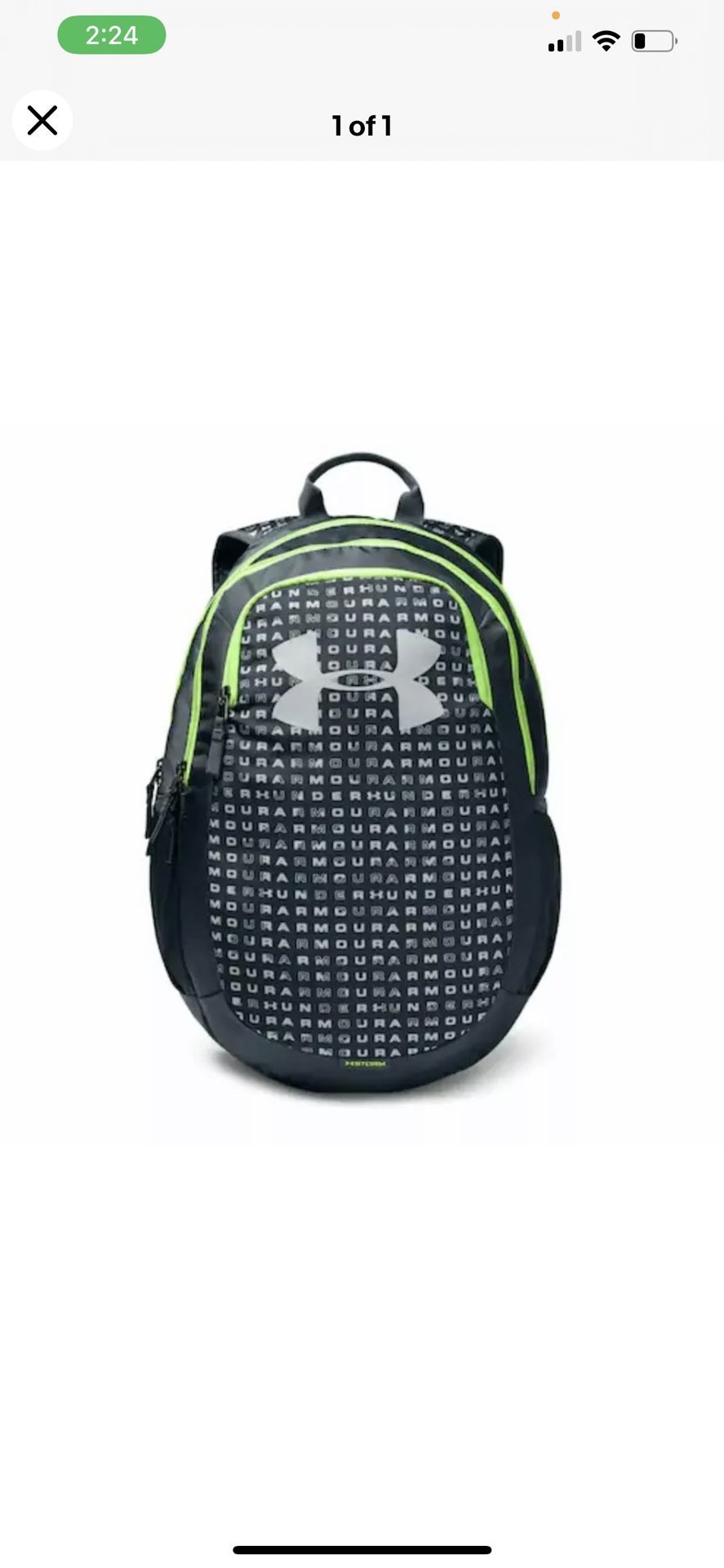 Backpack - New Under Armour Scrimmage 2.0 Backpack