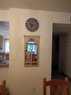 Arch Framed Wall Mirror