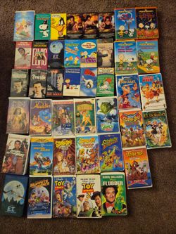 VHS Tapes Movies and Shows