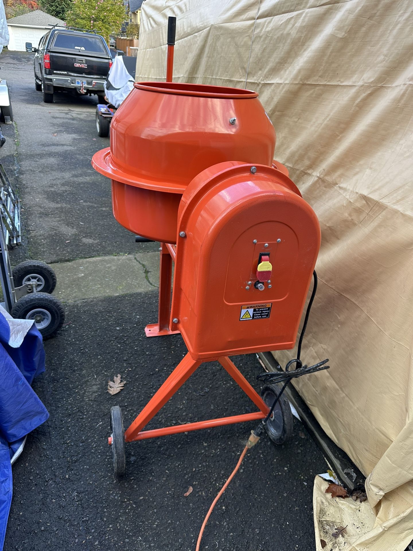 3-1/2 cu. ft. Cement Mixer