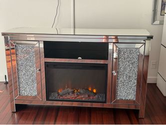 Mirror Fireplace