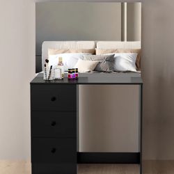 DELUXE BLACK VANITY BRAND NEW