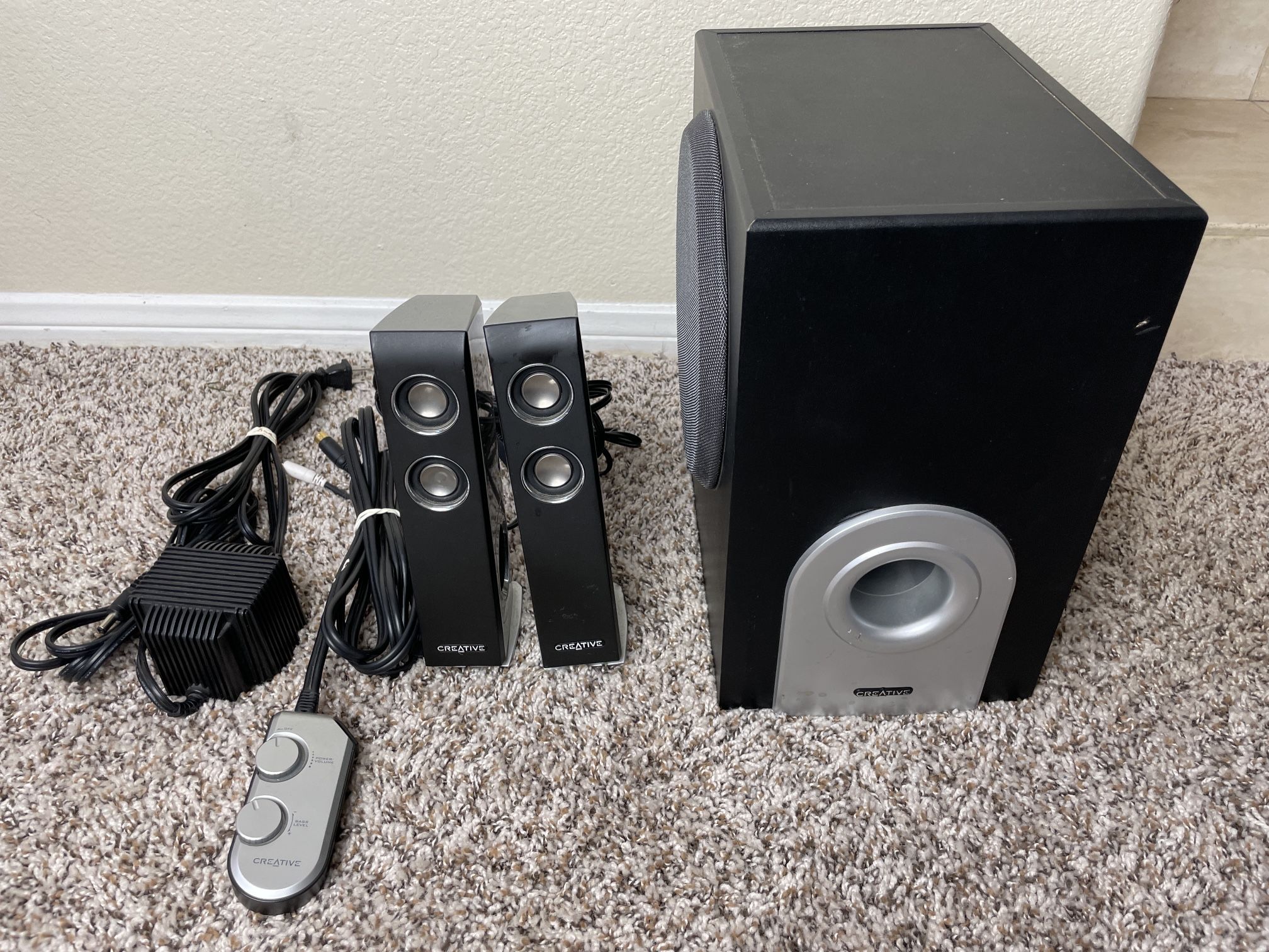 Creative Labs I-TRIGUE L3500 2.1 Computer Speaker System Controller | Great For Gaming PC MAC