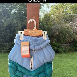 Arcadia Trail Adjustable Insulated Dog Coat size M