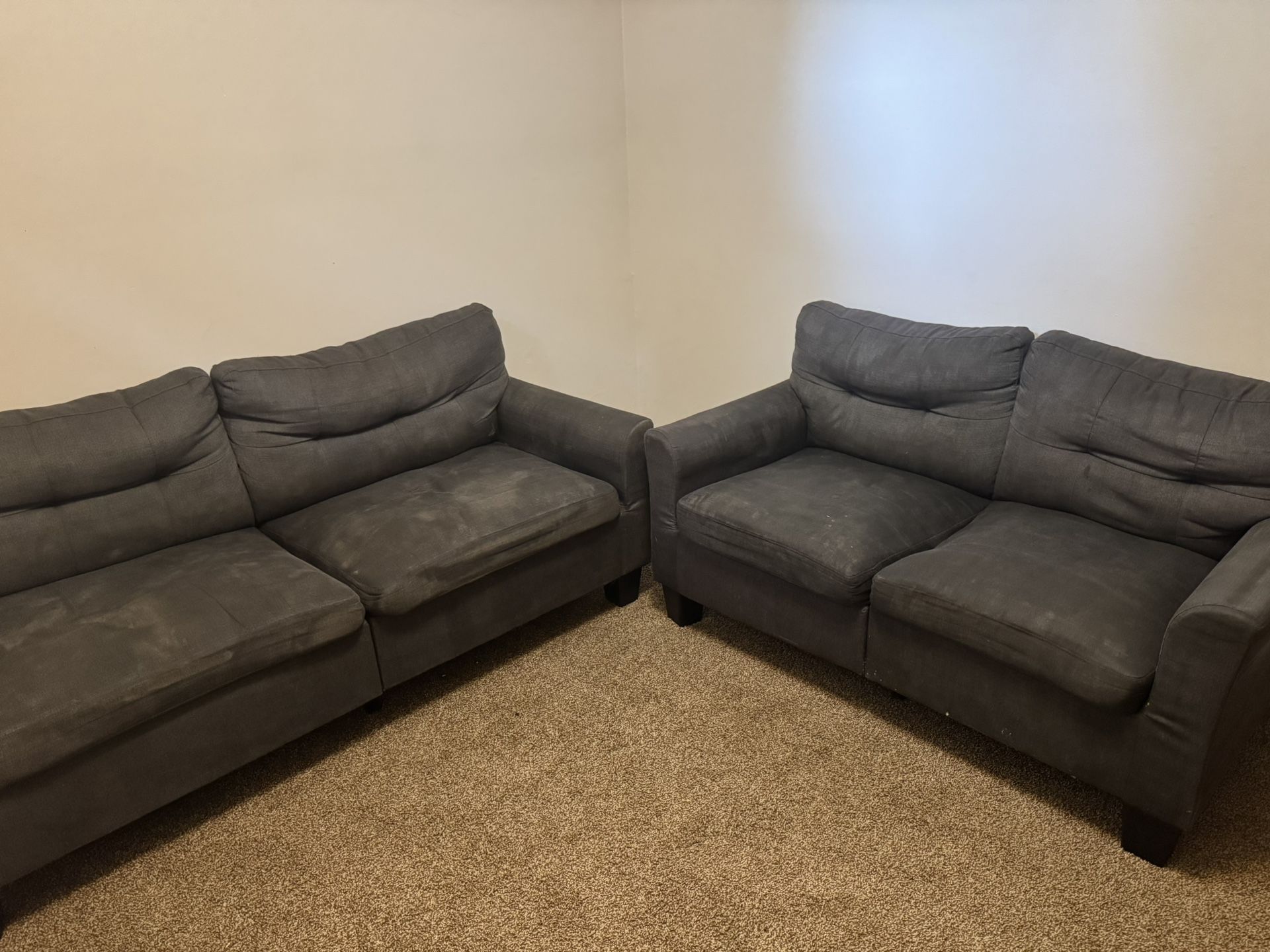 sofa and loveseat set