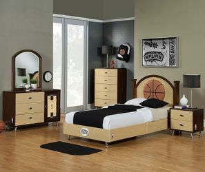 Spurs Twin Bedroom Set/Recamara Twin