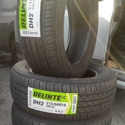 215/60/16 Set Of New Tires