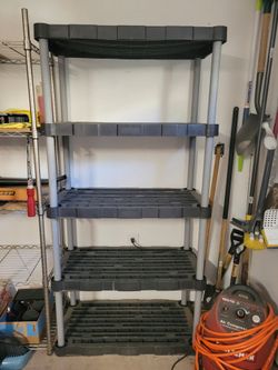 Rubbermaid heavy duty shelving unit