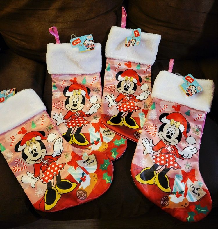 DISNEY MINNIE MOUSE CHRISTMAS π STOCKINGS