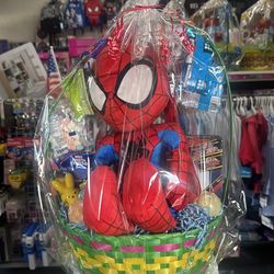Spiderman Easter basket