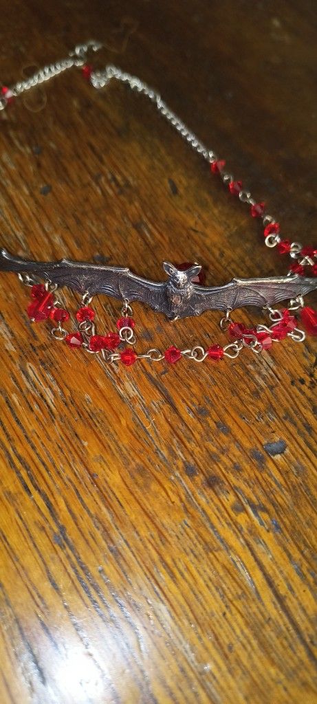 Bat Choker Necklace