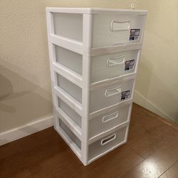 Sterilite Stackable Modular Storage Drawers (Set of 5)