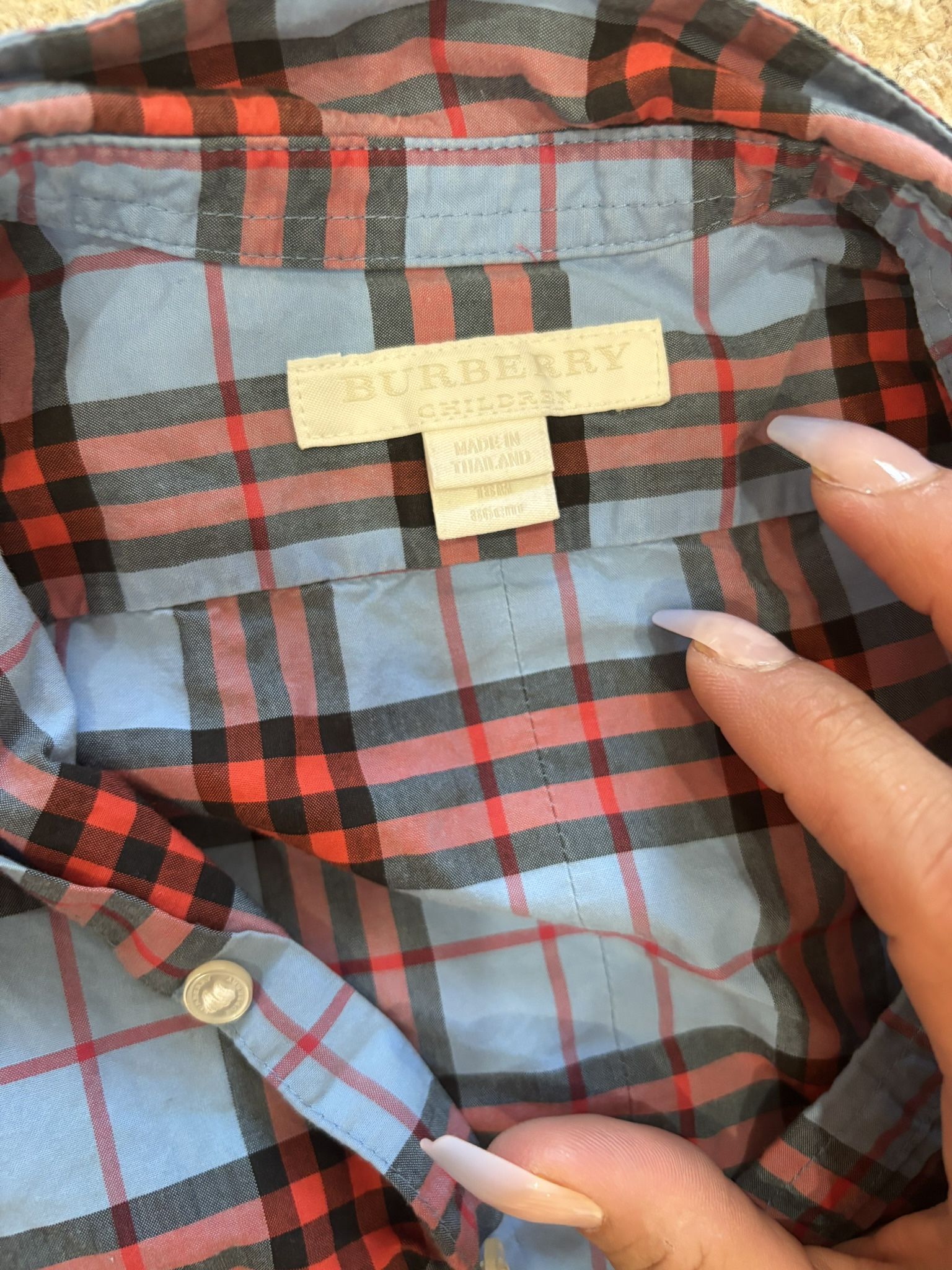Burberry kids clothes in excellent condition