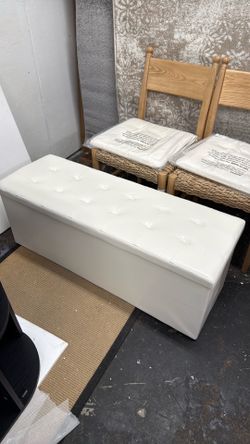 Foldable Storage Bench