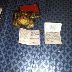 Vintage Russian Lacquer Boxes 