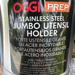 Stainless Steel Kitchen Utensil Holders-3-brand New