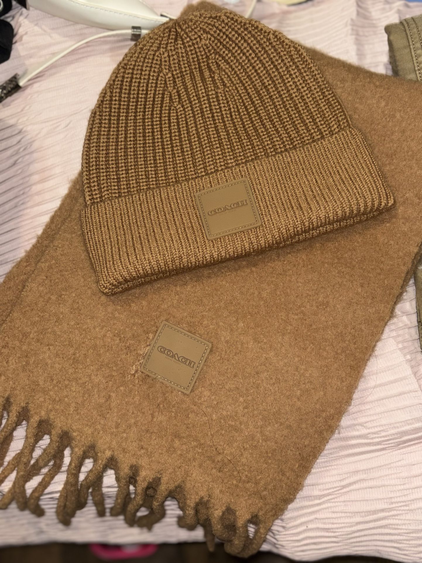 Coach Beanie & Scarf