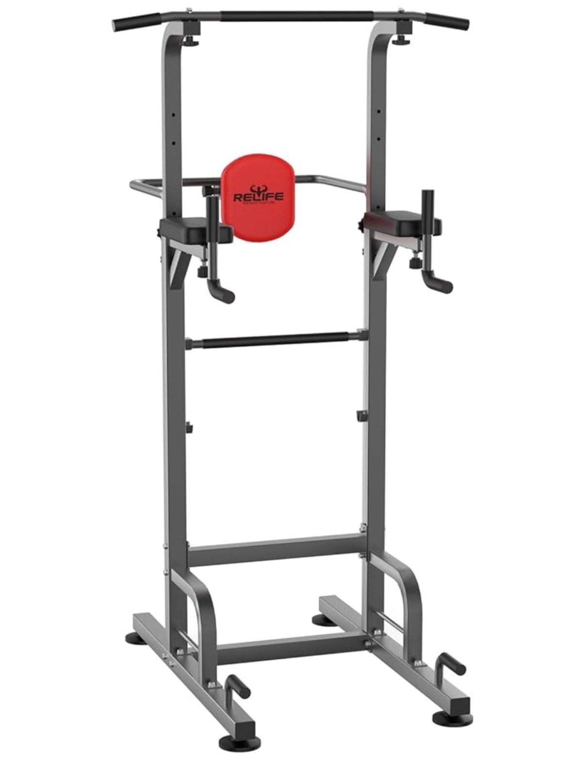 Power Tower Pull Up Bar Station Workout Dip Station for Home Gym