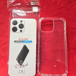 Iphone 16 Pro Max Clear Cell Phone Case 