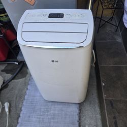 Lg 8000btu portable ac remote no hose