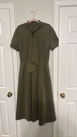 Women Green Fashioned Styling Dress