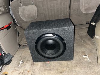10” high output alpine subwoofer